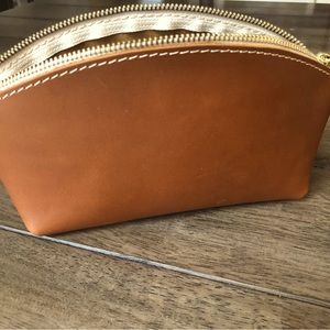 New Leather Makeup/Cosmetic Bag